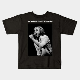 Warren Zevon Kids T-Shirt